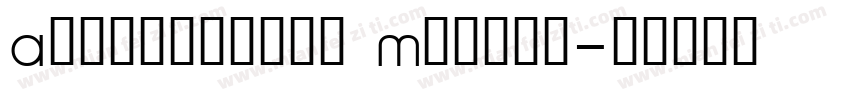 Artographie Medium字体转换